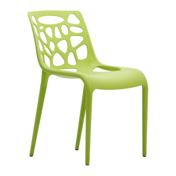 Zelená záhradná stolička RGE