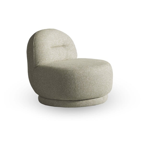 Béžové kreslo Ovo – Miuform