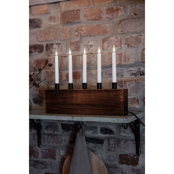 Hnedá vianočná svetelná dekorácia Albero – Markslöjd-image-1