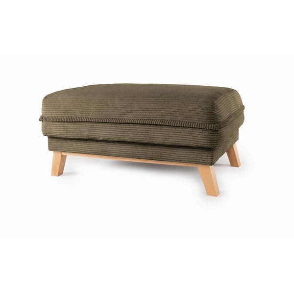 Zelená menčestrová podnožka Tori – Bonami Selection-image-2