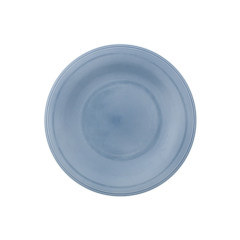 Modrý porcelánový tanier na šalát Like by Villeroy & Boch, 21,5 cm