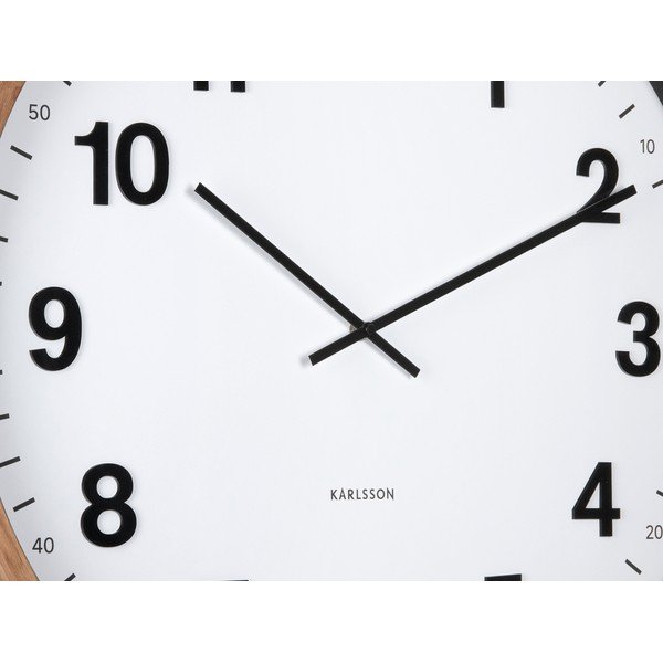 Nástenné hodiny ø 60 cm Esencia Classic XL – Karlsson-image-1