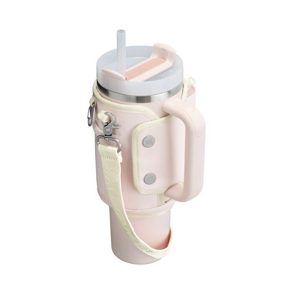 Nosička na termosku All-Day Quencher Carry-All Rose Quartz – Stanley-image-1