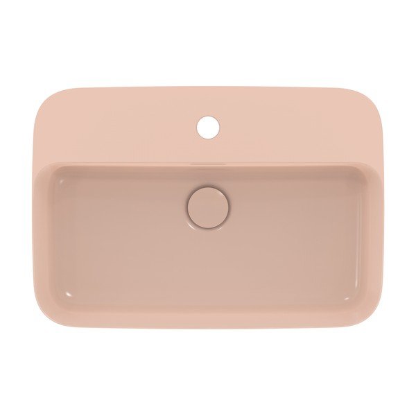 Svetloružové keramické umývadlo 55x38 cm Ipalyss – Ideal Standard-image-2