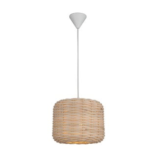 Závesné svietidlo s bambusovým tienidlom Homemania Decor Bamboo, ø 25 cm