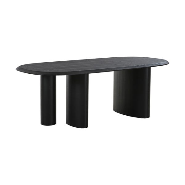 Jedálenský stôl s doskou v dekore jaseňového dreva 100x220 cm Tirano – House Nordic-image-3