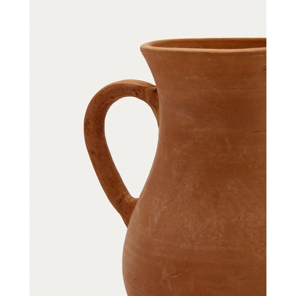 Oranžová terakotová váza Mercia – Kave Home-image-2