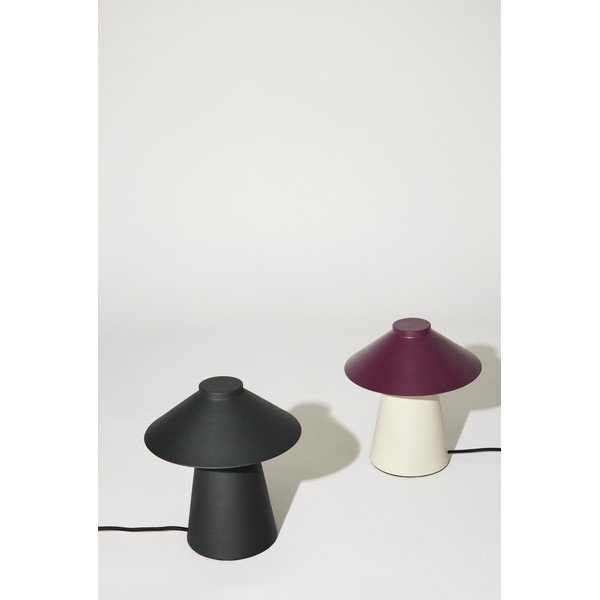 Fialovo-béžová kovová stolná lampa Chipper - Hübsch-image-3