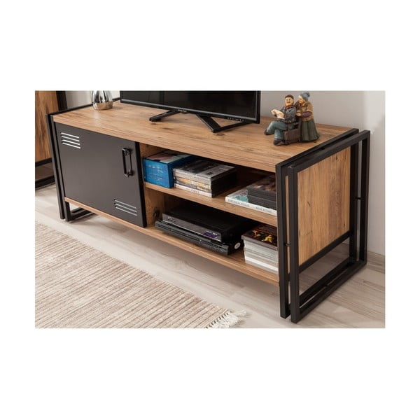 Televízny stolík Hakaro, dĺžka 130 cm-image-4