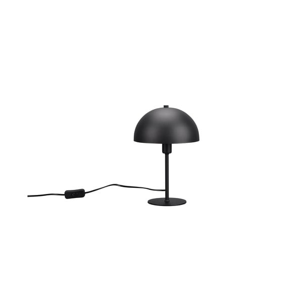 Matne čierna stolová lampa (výška 30 cm) Nola – Trio