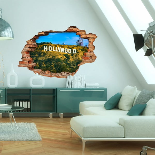Samolepka Ambiance Landscape Hollywood Hill, 60 × 90 cm