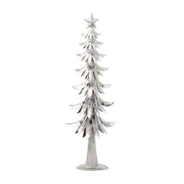 Dekorácia Archipelago Silver Metal Tree, 47 cm
