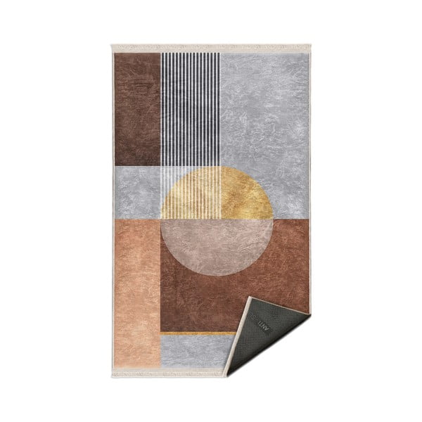 Sivo-hnedý koberec 120x180 cm – Mila Home
