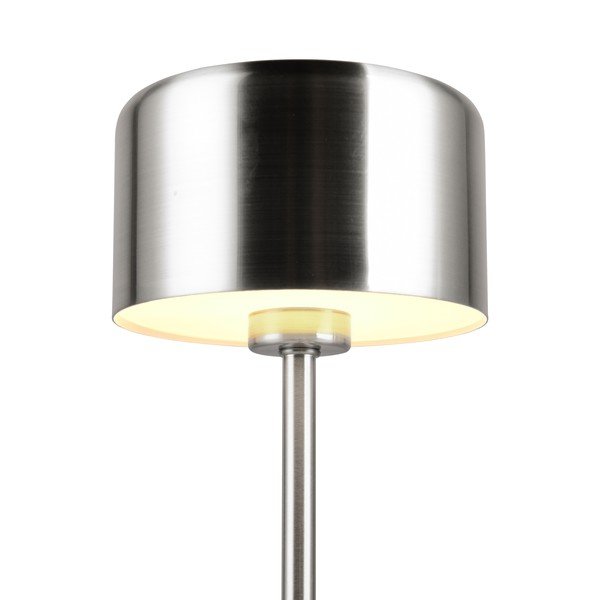 LED stmievateľná stolová lampa v striebornej farbe (výška 30 cm) Jeff – Reality-image-1