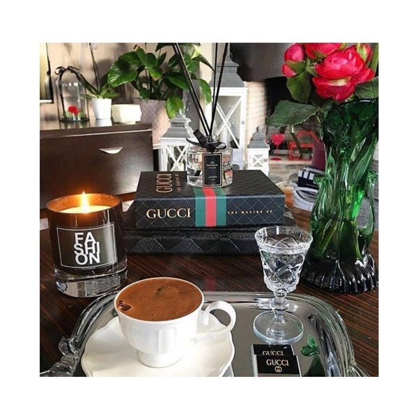 Dekoratívna škatuľka v tvare knihy Piacenza Art Gucci-image-1