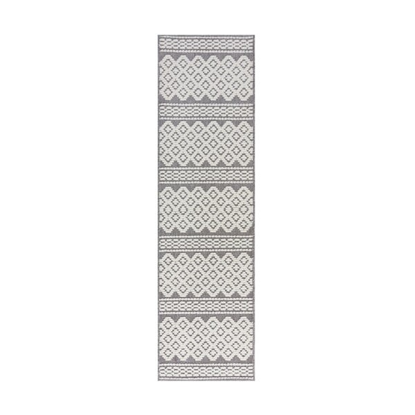 Sivý prateľný koberec behúň 60x218 cm VERVE Jhansi – Flair Rugs