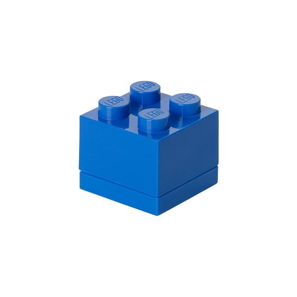 Modrý úložný box LEGO® Mini Box Blue