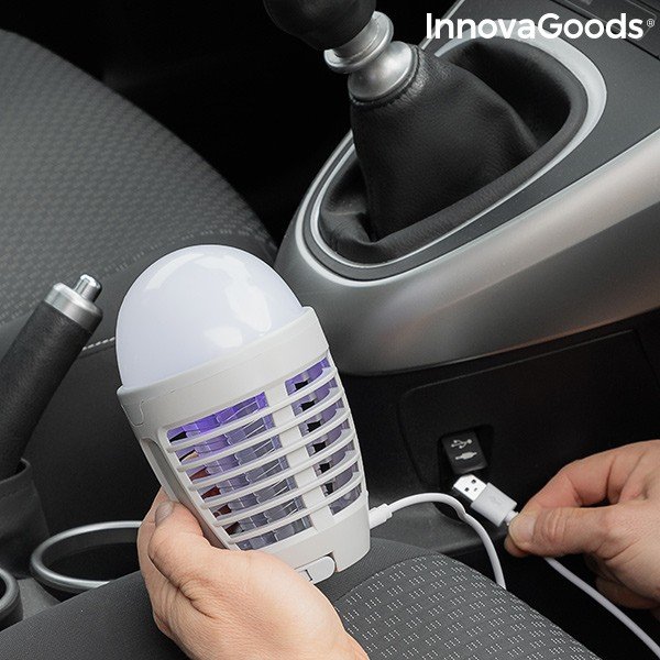 Dobíjací lampáš proti komárom 2 v 1 InnovaGoods-image-2