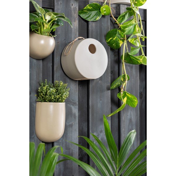 Sivá keramická vtáčia búdka PT LIVING Bird, ø 20 cm-image-1