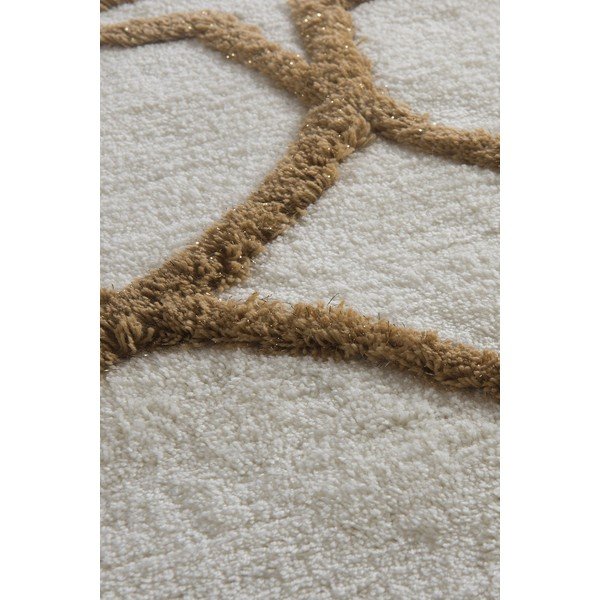 Hnedo-krémové kúpeľňové predložky v súprave 3 ks 100x60 cm Bonne – Foutastic-image-4