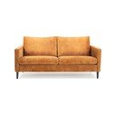 Žltá zamatová pohovka 153 cm Adagio - Scandic