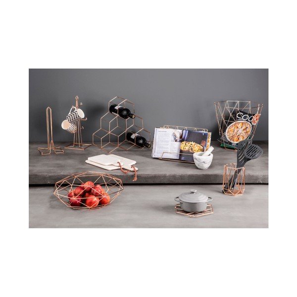 Stojan na kuchársku knihu v medenej farbe Premier Housewares Vertex-image-2