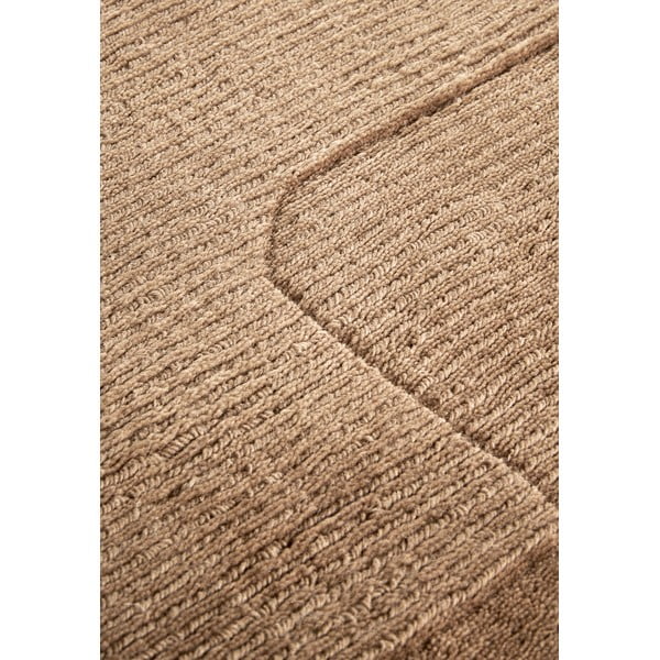 Béžový ručne tkaný vlnený koberec 80x150 cm Charlotte – Villeroy&Boch-image-4