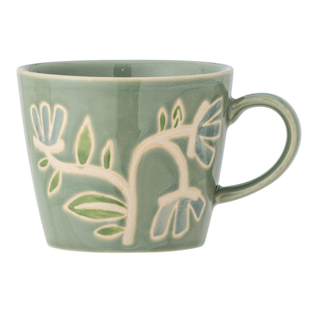 Zelená kameninová šálka 380 ml Tangier – Bloomingville