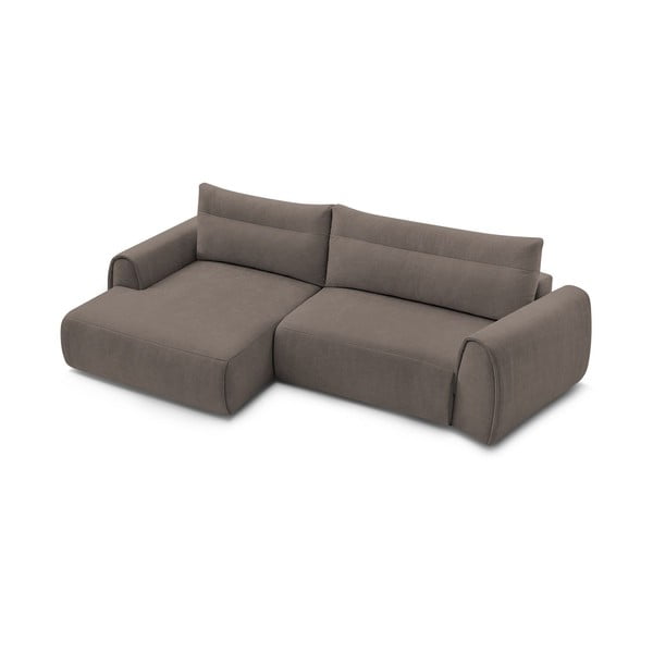 Hnedá rohová pohovka Aden – Bobochic Paris-image-4