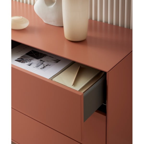 V tehlovej farbe komoda 180x79 cm Edge by Hammel – Hammel Furniture-image-4