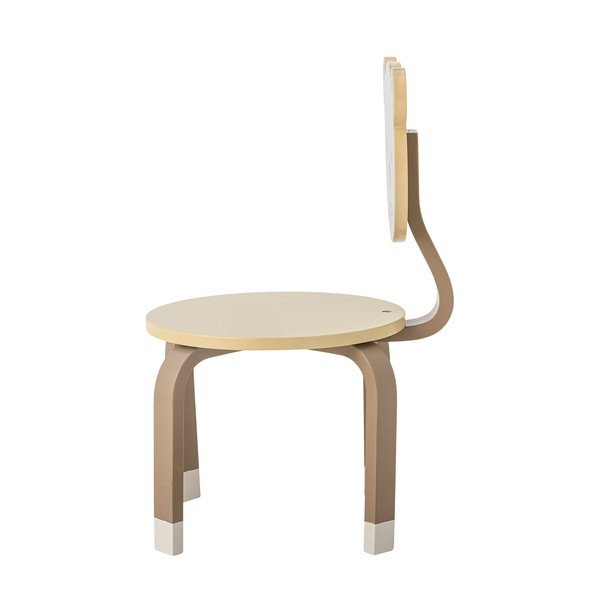 Svetložlto-béžová detská stolička Marle – Bloomingville Mini-image-4
