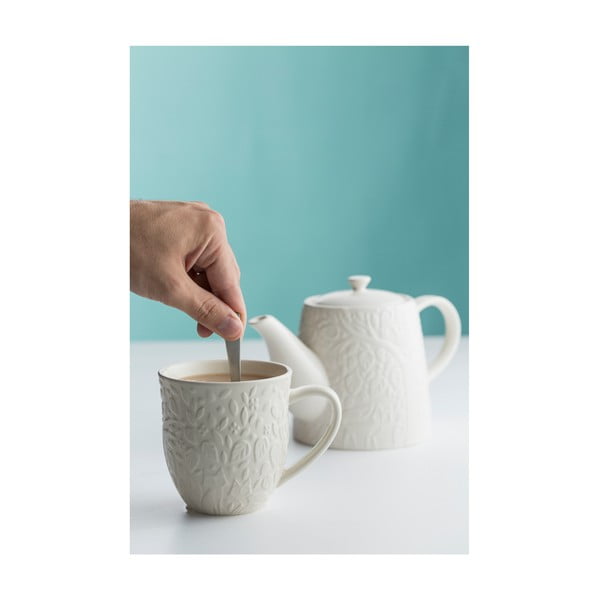 Krémovobiely kameninový hrnček s rúčkou Mason Cash In the Forest, 480 ml-image-2