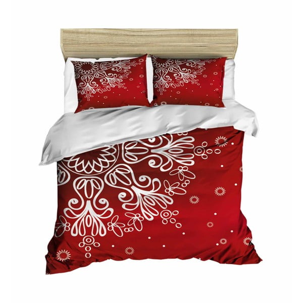 Obliečky na dvojlôžko Red Snow, 200 × 220 cm