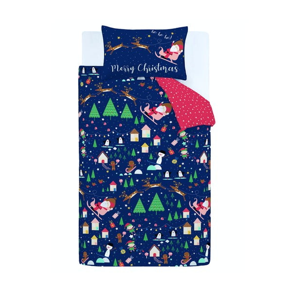 Detské obliečky 200x135 cm Santa's Christmas Wonderland - Catherine Lansfield