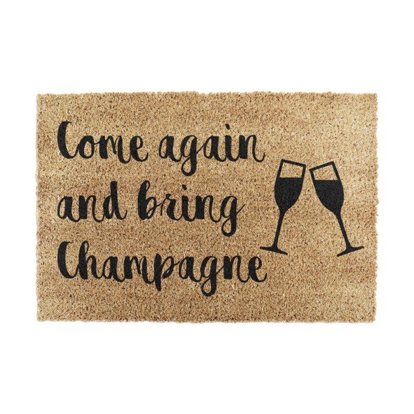 Rohožka z kokosového vlákna 40x60 cm Bring Champagne – Artsy Doormats