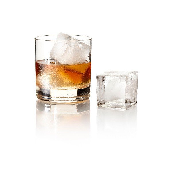 Zelená silikónová forma na ľad Lékué Ice Cube-image-1