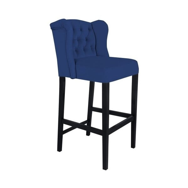 Modrá barová stolička Mazzini Sofas Roco