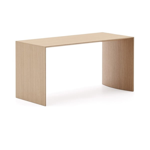 Konferenčný stolík vo svetloprírodnej farbe v dekore duba 45x90 cm Litto – Kave Home