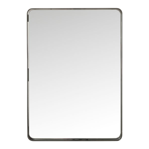 Zrkadlo s čiernym rámom Kare Design Shadow Soft, 70 x 50 cm
