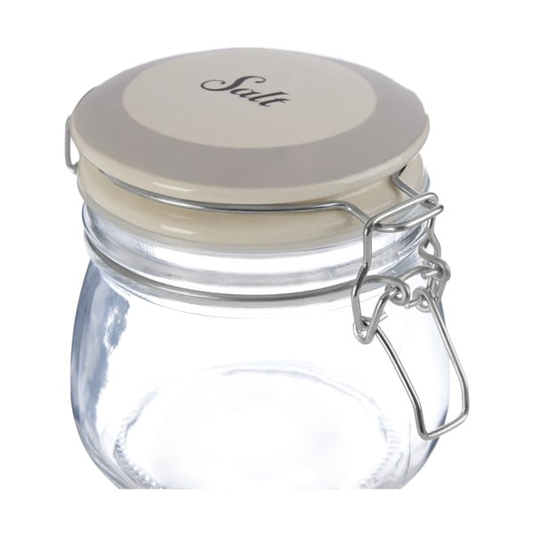 Sklenená dóza na soľ Grocer – Premier Housewares-image-4