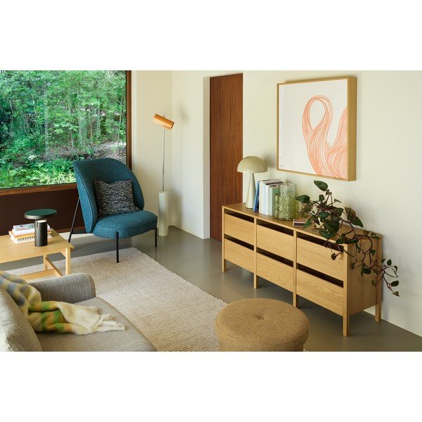 Komoda v dekore duba v prírodnej farbe 150x65x40 cm Forma – Hübsch-image-4