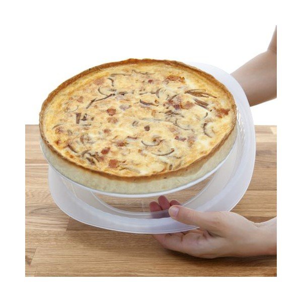 Forma na quiche s keramickým tanierom, priesvitná-image-3