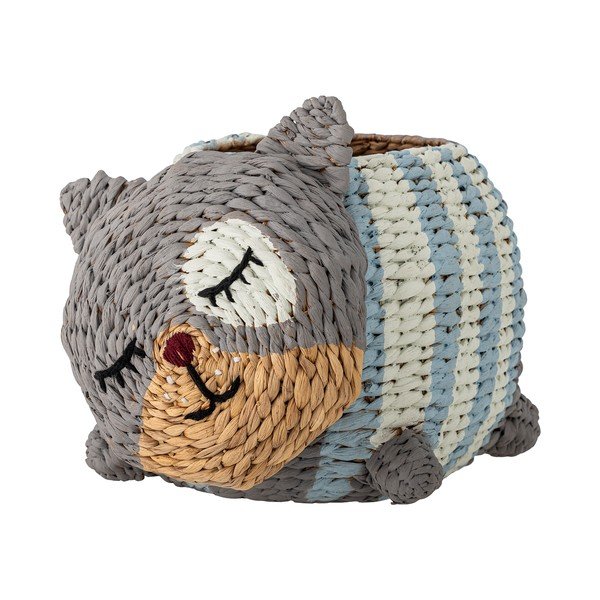 Detský kôš na hračky z vodného hyacintu 30x46x25 cm Mille – Bloomingville Mini