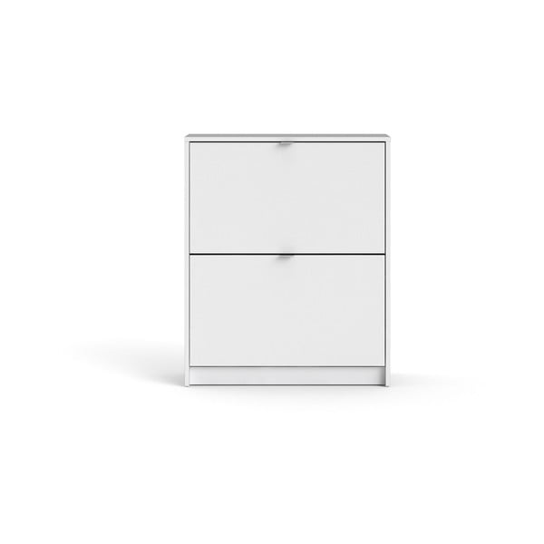 Biela výklopná skrinka na topánky Shoes – Tvilum-image-2