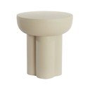 Kovový okrúhly odkladací stolík ø 46 cm Mikola – Light & Living