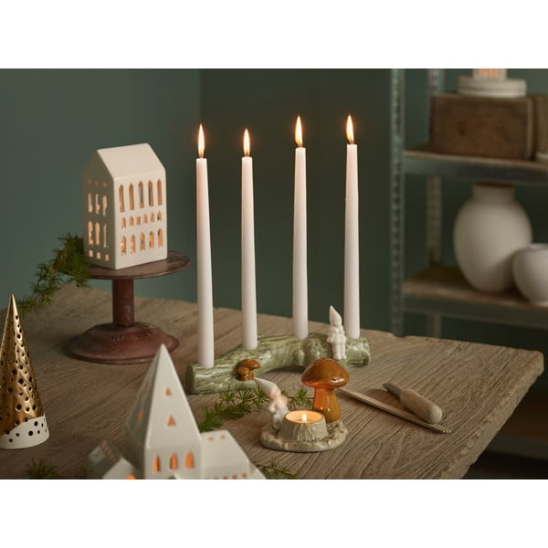 Porcelánový vianočný svietnik Kähler Design Christmas Tales-image-4