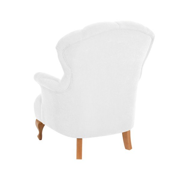 Krémové kreslo Max Winzer Camilla Velor-image-1
