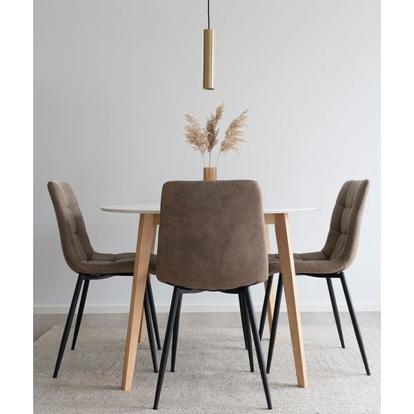 Svetlohnedé jedálenské stoličky v súprave 2 ks Moseby – Bonami Essentials-image-1