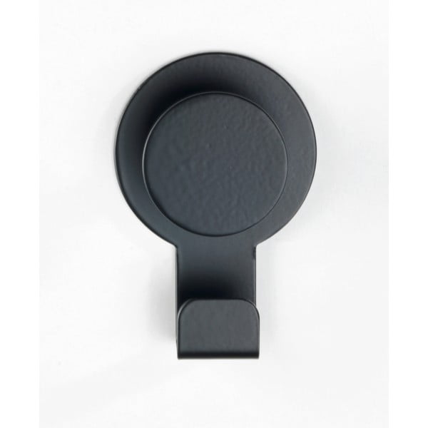 Čierny matný nástenný háčik Wenko Blandas-image-4