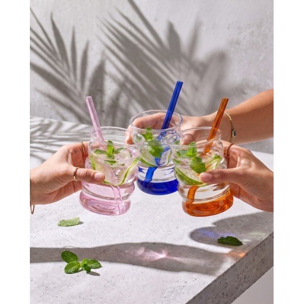 Poháre v súprave z borosilikátového skla 6 ks 350 ml Volo – Vialli Design-image-3